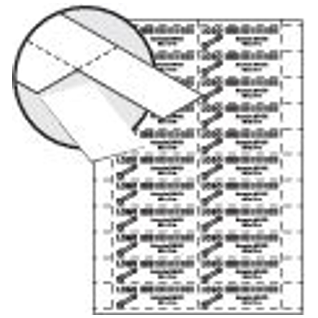 BITO Etikett RK 109/BLD39 perforiert A4 (25 Stk.)