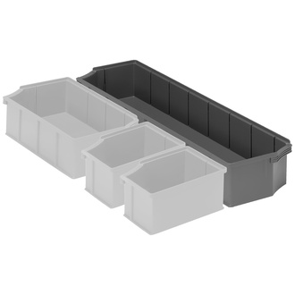 BITO Einsatzkasten EK55179 XL schwarz (8 Stk.)