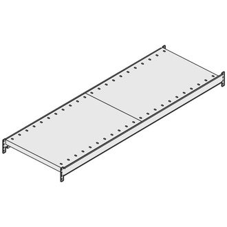 BITO Fachebene Großfachregal Set / Fachboden 2000x 500 verzinkt