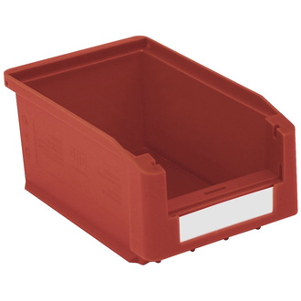 BITO Sichtlagerkasten SK Set / SK1610 160x103x 75 rot inklusive Etikett (40 Stk.)