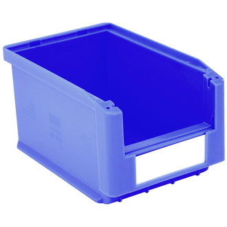 BITO Sichtlagerkasten SK Set / SK2311 230x150x125 blau inklusive Etikett (20 Stk.)