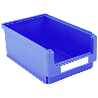 BITO Sichtlagerkasten SK Set / SK5032 500x313x200 blau inklusive Etikett (6 Stk.)