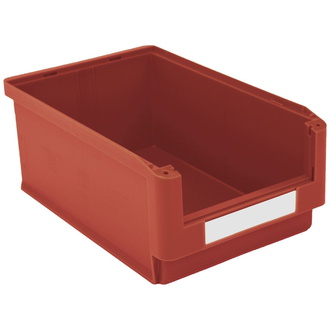 BITO Sichtlagerkasten SK Set / SK5032 500x313x200 rot inklusive Etikett (6 Stk.)