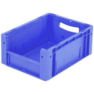 BITO Eurostapelbehälter XL Set / XL 43174 400x300x170 blau Etikett En