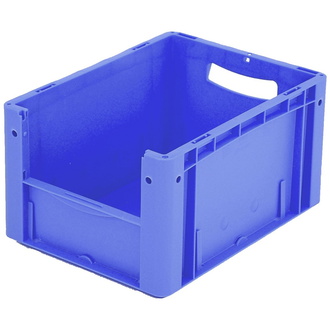 BITO Eurostapelbehälter XL Set / XL 43224 400x300x220 blau Etikett En