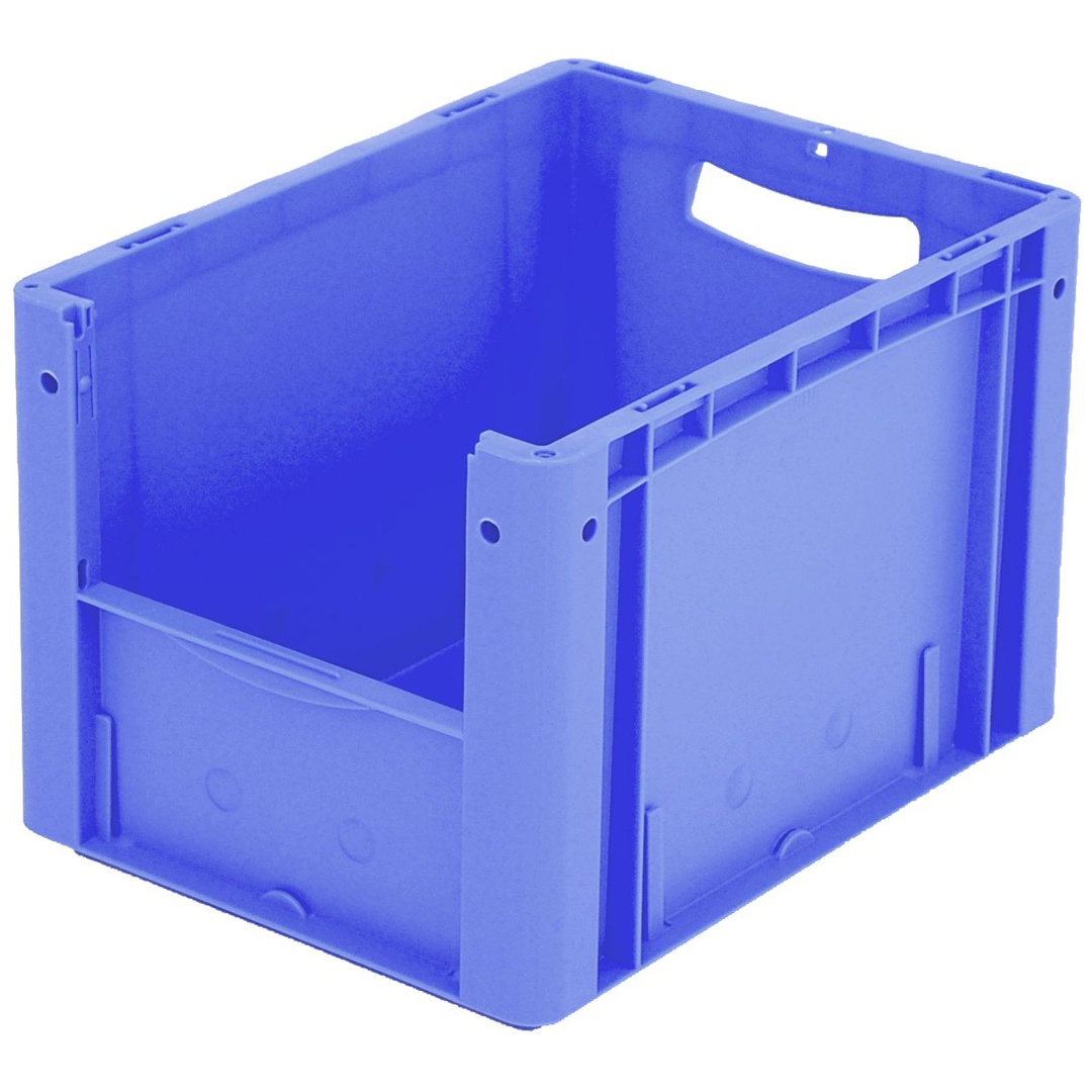 BITO Eurostapelbehälter XL Set / XL 43274 400x300x270 blau Etikett En