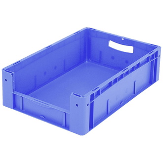 BITO Eurostapelbehälter XL Set / XL 64174 600x400x170 blau Etikett En