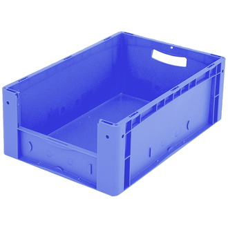 BITO Eurostapelbehälter XL Set / XL 64224 600x400x220 blau Etikett En