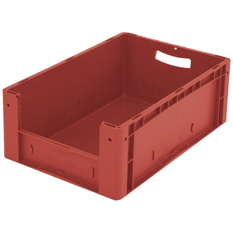 BITO Eurostapelbehälter XL Set / XL 64224 600x400x220 rot Etikett En