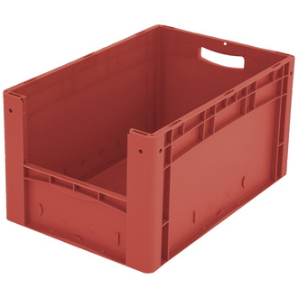 BITO Eurostapelbehälter XL Set / XL 64324 600x400x320 rot Etikett En