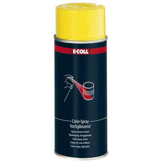 E-COLL Color-Spray, hochglänzend400ml rapsgelb