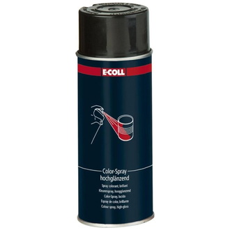 E-COLL Color-Spray, hochglänzend400ml tiefschwarz