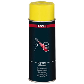 E-COLL Color-Spray seidenmatt 400ml rapsgelb