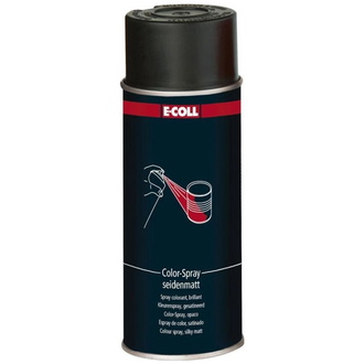 E-COLL Color-Spray seidenmatt 400ml tiefschwarz