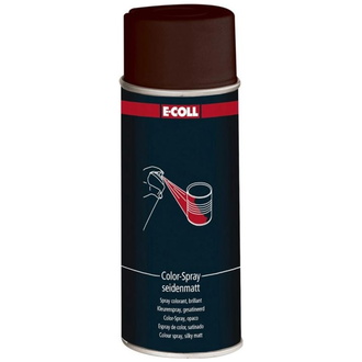 E-COLL Color-Spray seidenmatt 400ml schokobraun