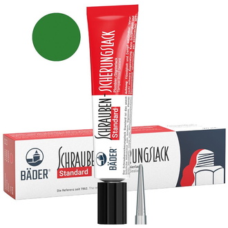 Bäder Schraubensicherungslack Standard 20 ml Tube grün