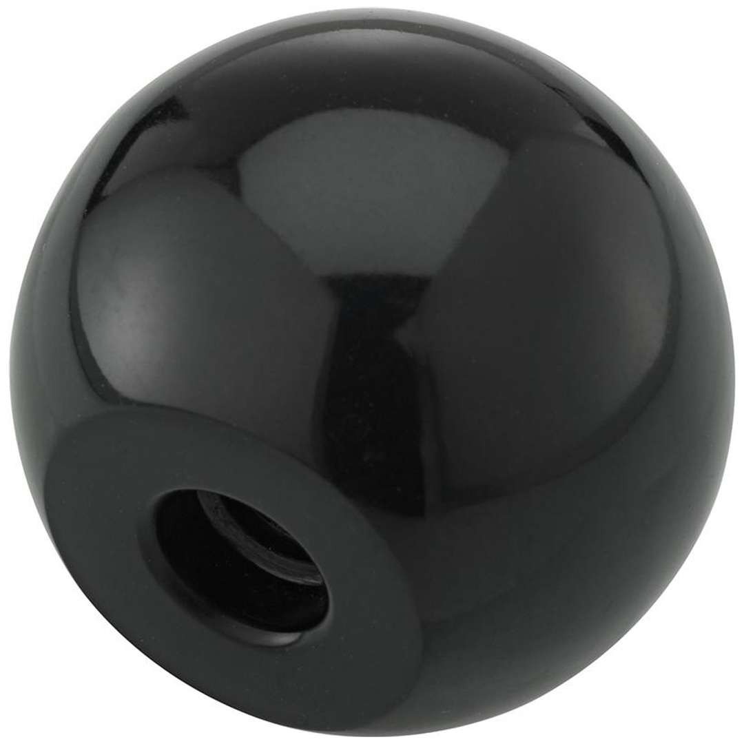 Fortis Kugelknopf DIN319 Duroplast, Form C, 20mm, M 5, Inhalt: 10 Stück