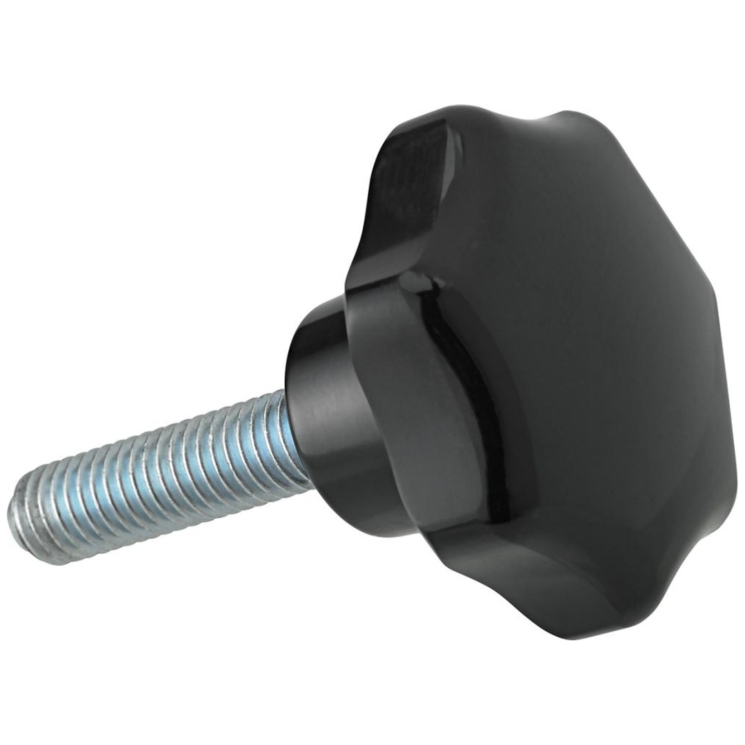 Fortis Sterngriff DIN6336A Duroplast, Form L, 25mm, M 5x20, Inhalt: 10 Stück