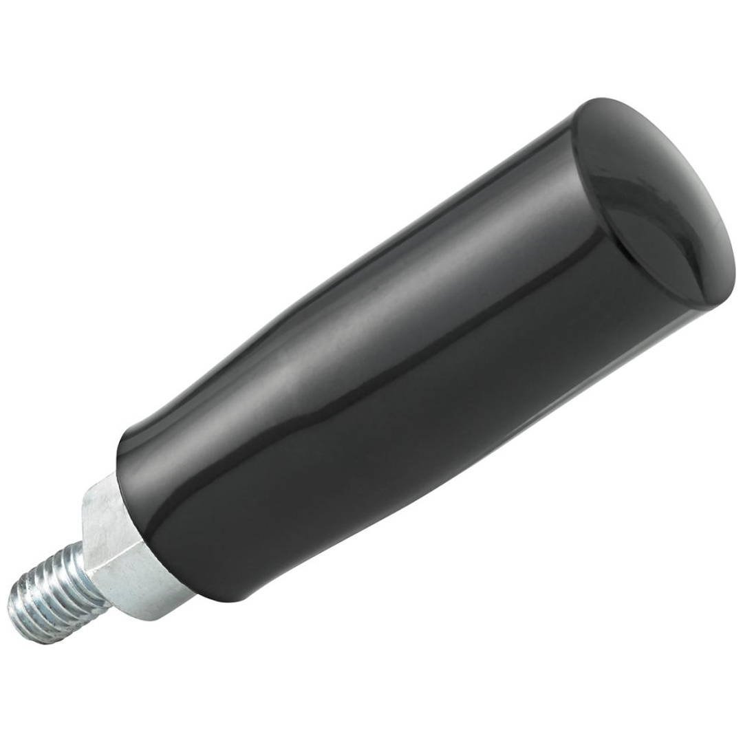 Fortis Zylindergriff 0612 Duroplast, 0612, 23mm M 8x12, drehbar, Inhalt: 2 Stück
