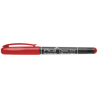 Pica Permanent Pen rot "M", 1,0 mm