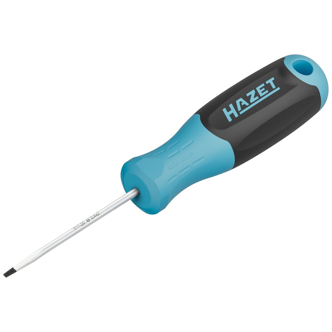 Hazet Schraubendreher 811-20, Schlitz Profil, SW 0,4 x 2 mm
