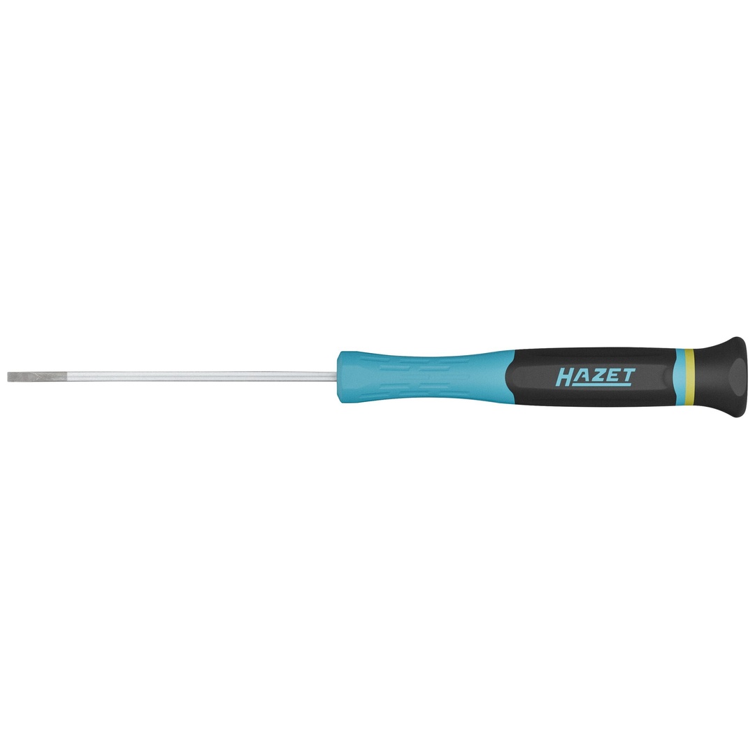 Hazet Elektronik Schraubendreher Schlitz Profil, SW 0,4 x 2,5 mm