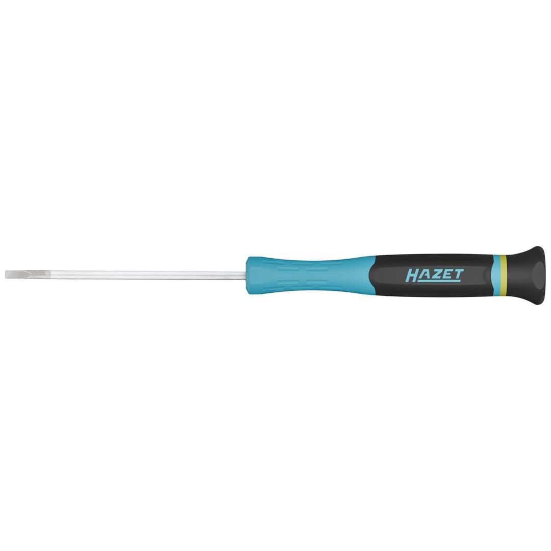 Hazet Elektronik Schraubendreher Schlitz Profil, SW 0,5 x 3 mm