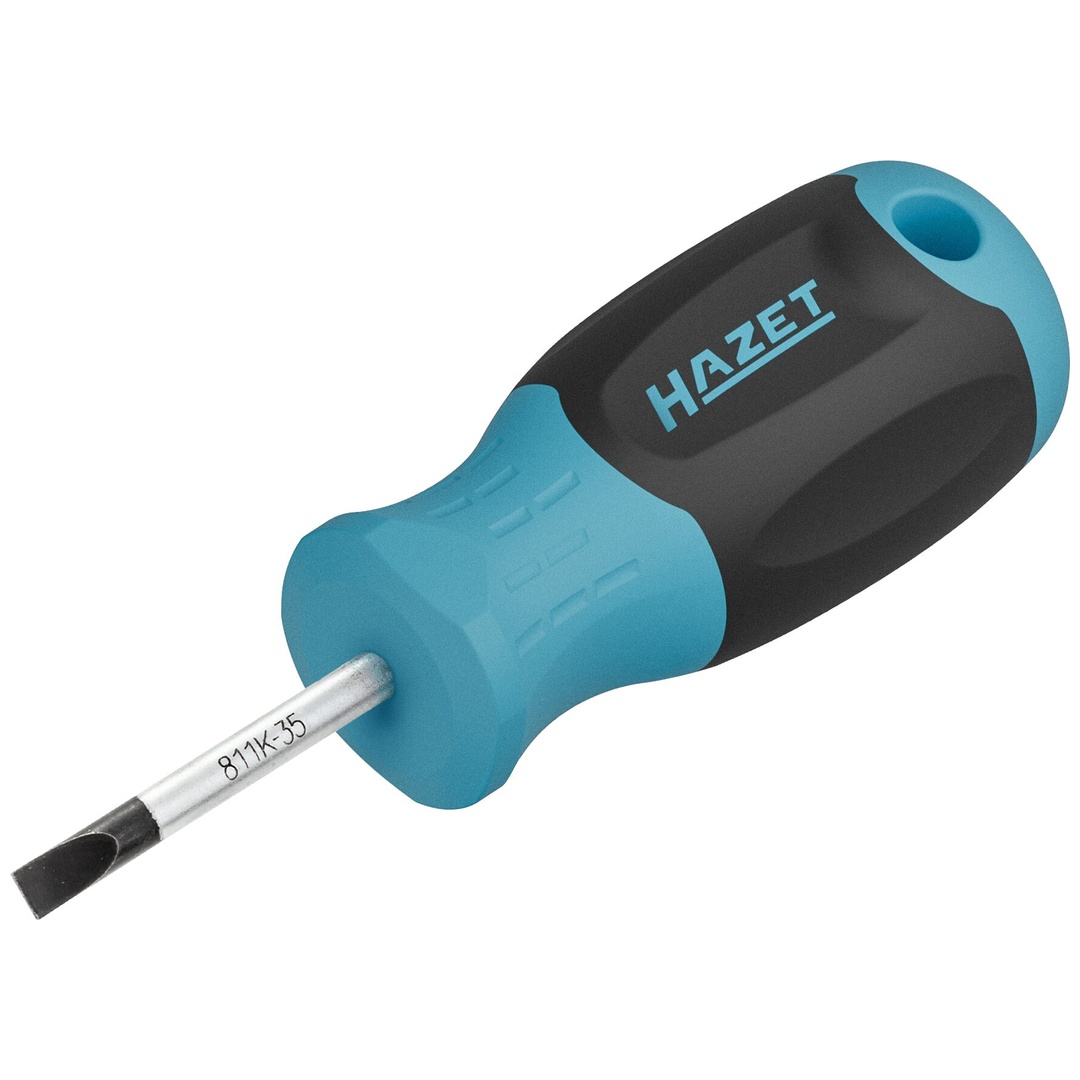 Hazet Schraubendreher 811K-35, Schlitz Profil, SW 0,6 x 3,5 mm