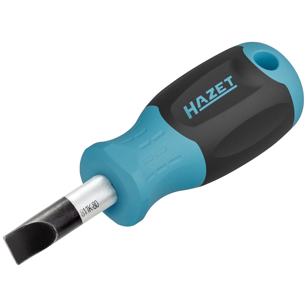 Hazet Schraubendreher 811K-80, Schlitz Profil, SW 1,2 x 8 mm