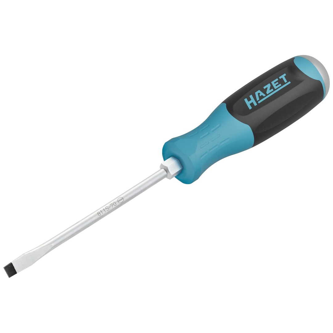 Hazet Schraubendreher 811S-70, Schlitz Profil, SW 1,2 x 7 mm