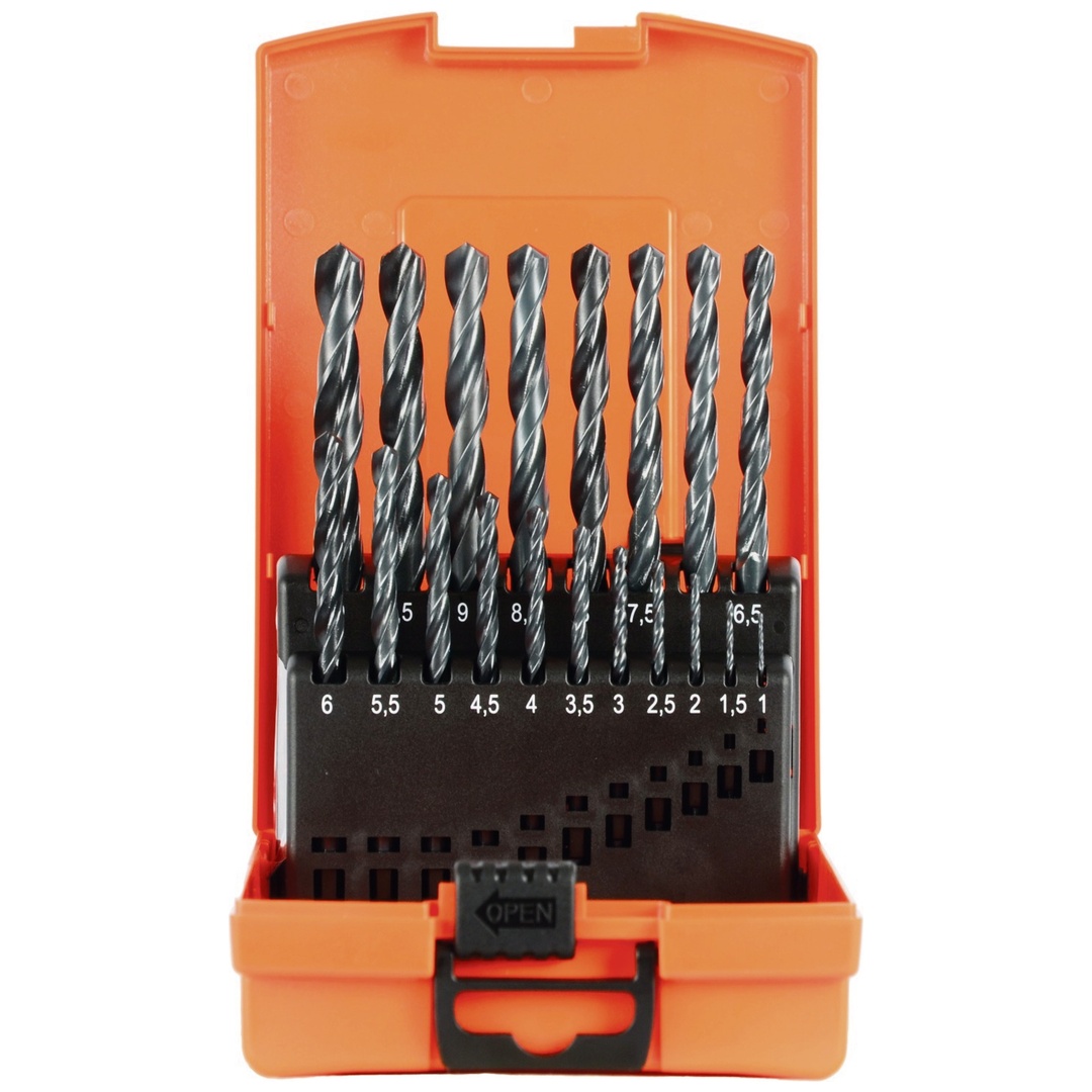 Projahn Kunststoffkassette HSS-R DIN 338 19-tlg, 1-10/0,5 mm - BASIC