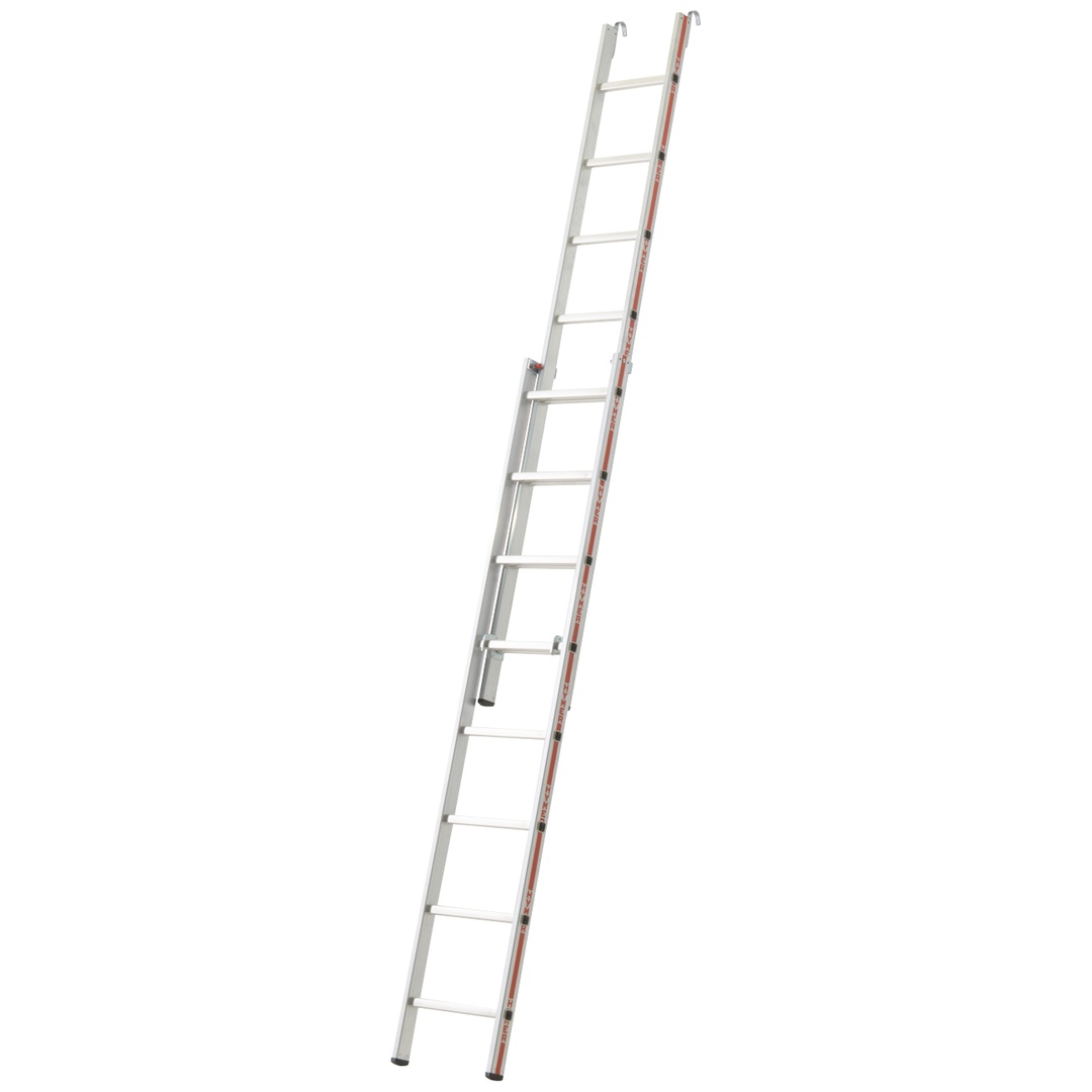 Hymer Einhänge-Schiebeleiter, 2x8 Sprossen