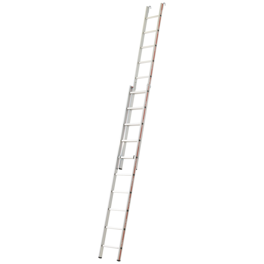 Hymer Einhänge-Schiebeleiter, 2x10 Sprossen