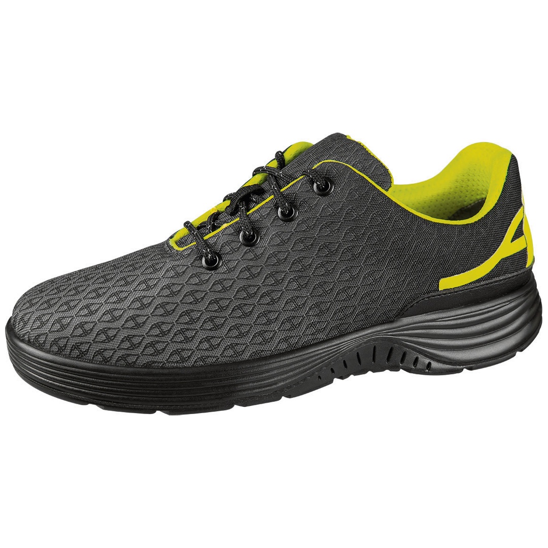 Abeba Sicherheitshalbschuh x-light 7131860 S3 ESD Gr. 45 schwarz/neongelb