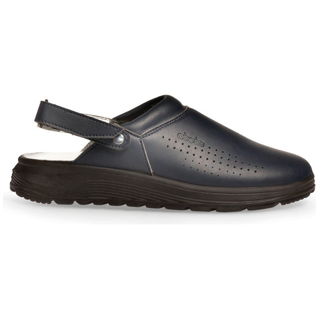 Abeba Clog Active 845018 SRC mit Klettverschluss Gr. 44 marine