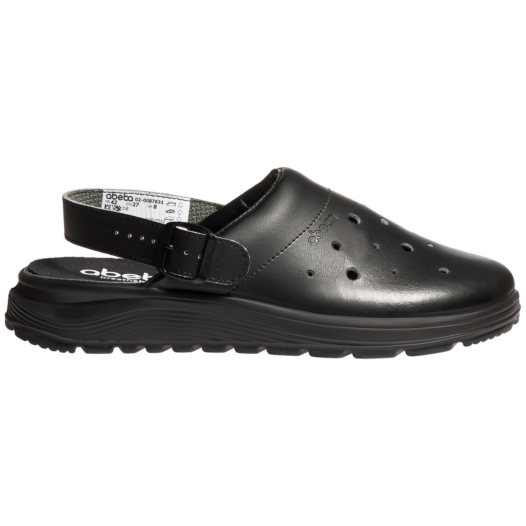 Abeba Clog EASY 2.0 87631 OB Gr. 42 schwarz