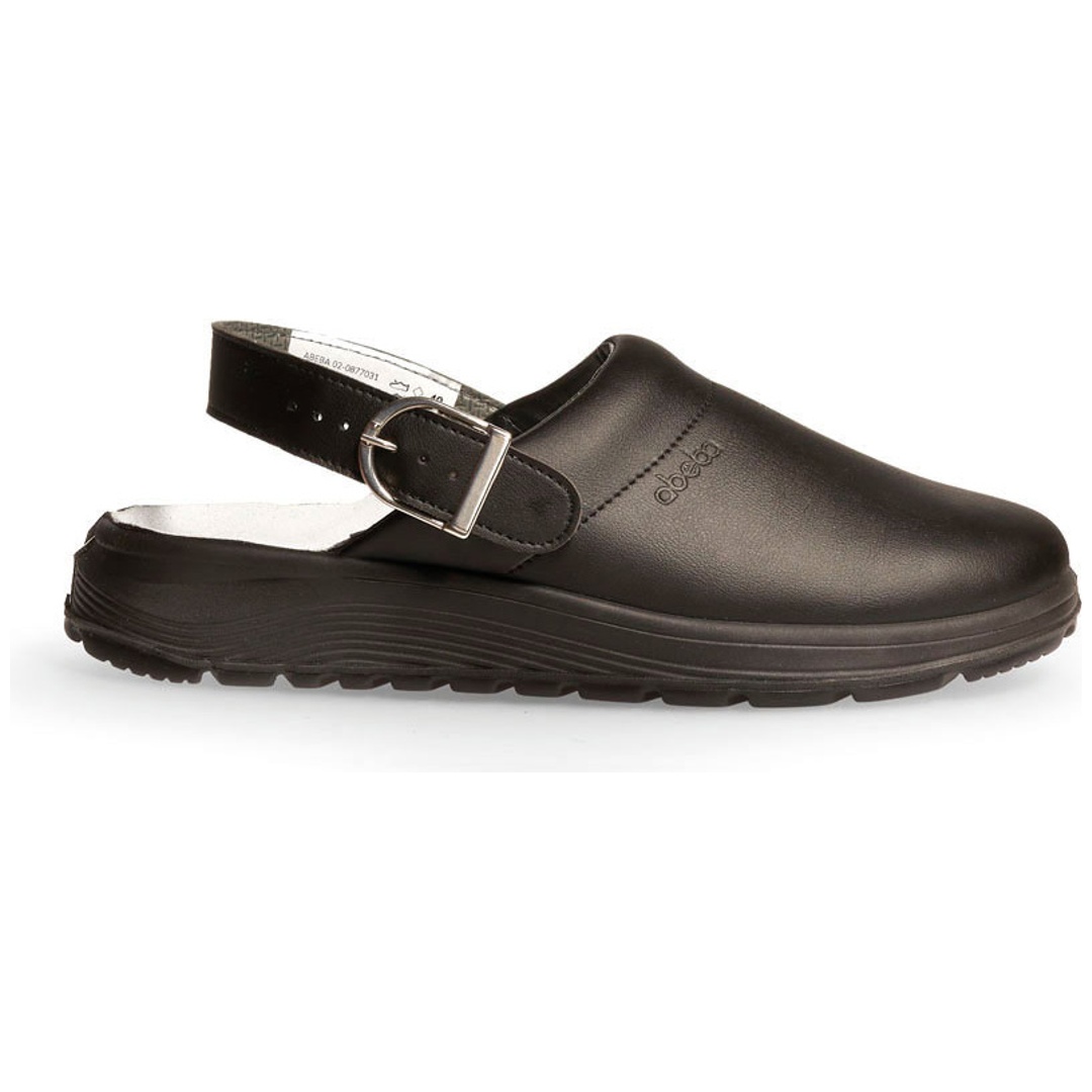 Abeba Clog Active 877031 SRC mit Schnalle Gr. 45 schwarz