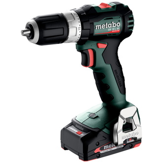 Metabo Akku-Schlagbohrschrauber SB 18 L BL, incl. 2x Akku Li-Power 2 Ah, Ladegerät, Zubehör, metaBOX