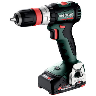 Metabo Akku-Schlagbohrschrauber SB 18 L BL Q, incl. 2x Akku Li-Power 2 Ah, Ladegerät, Zubehör, metaBOX