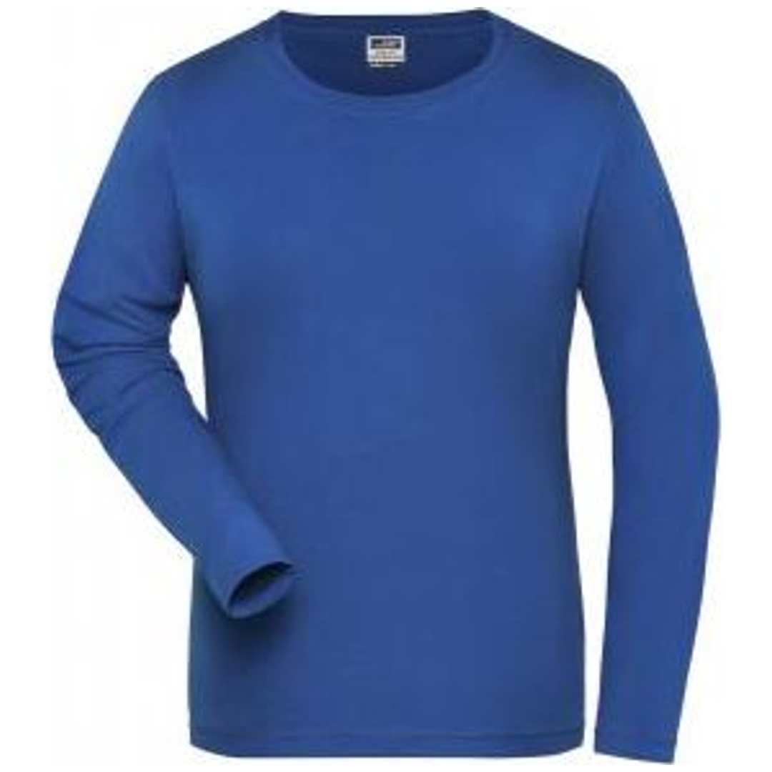 James & Nicholson Langarmshirt Damen JN1803 Gr. XS royal