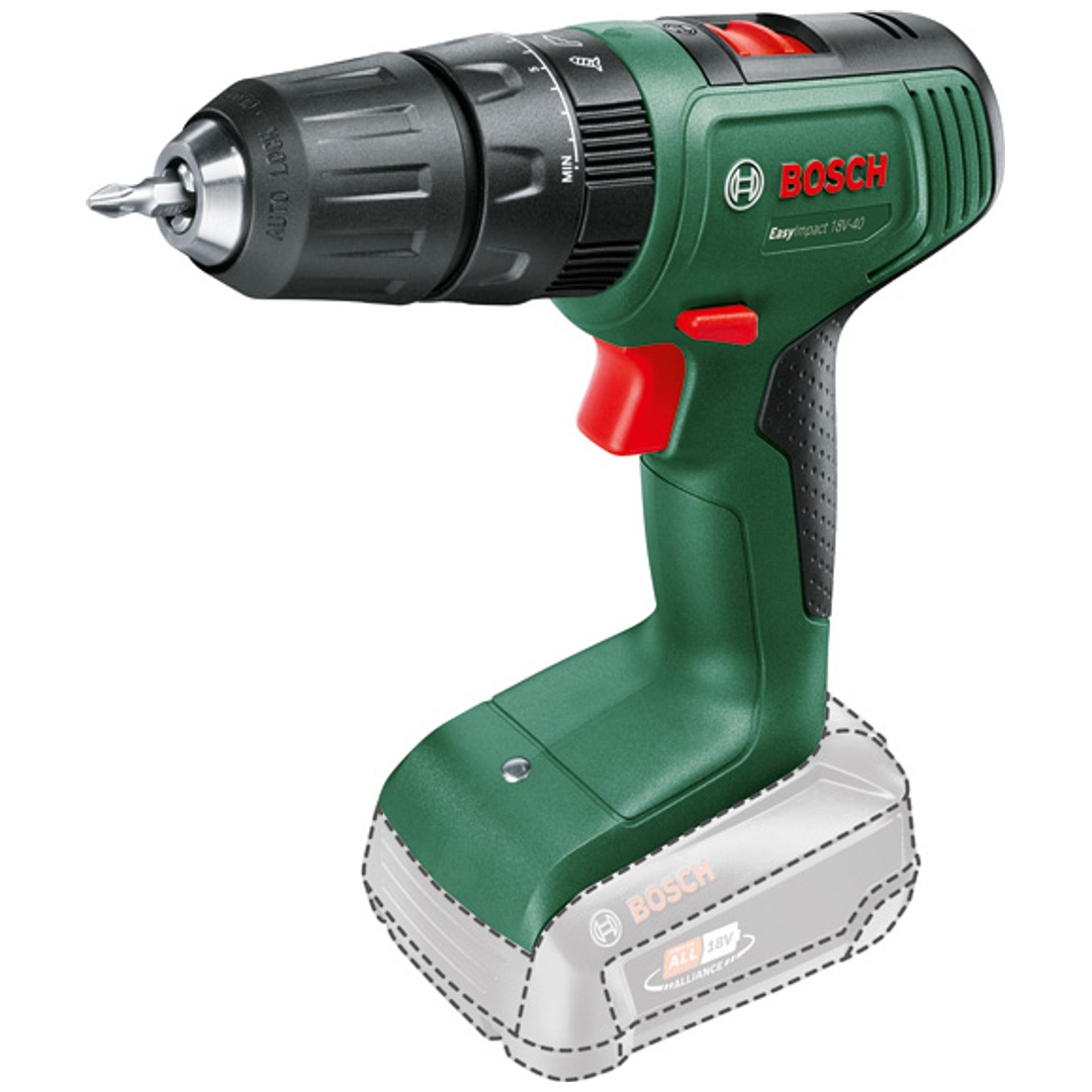 Bosch Akku-Schlagbohrschrauber EasyImpact 18V-40, incl. Doppelschrauberbit