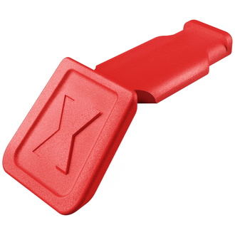 Knipex ColorCode Clips rot (10 Stück) 21 mm