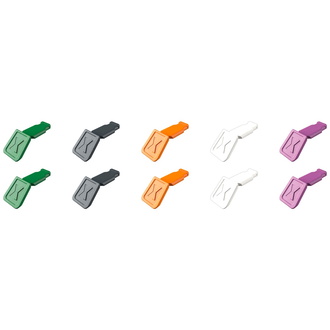 Knipex ColorCode Clips Farbmischung 2 (10 Stück) 21 mm