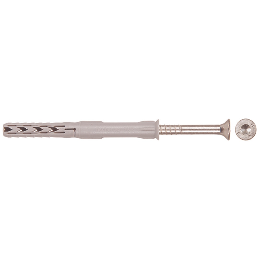Fischer Langschaftdübel SXR 10 X 260 T mit Senkkopfschraube A4