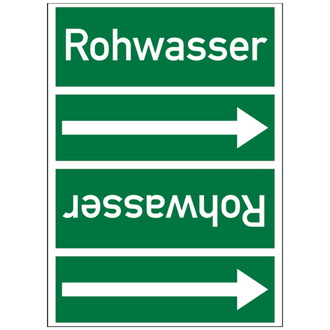 Rohrleitungsband, Rohwasser, Rolle = 33 m - 33000x90 mm, Folie selbstklebend