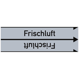 Rohrleitungsband, Frischluft, Rolle = 33 m - 33000x90 mm, Folie selbstklebend