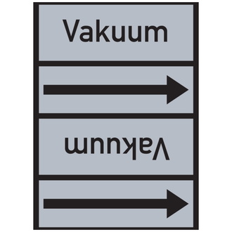 Rohrleitungsband, Vakuum, Rolle = 33 m - 33000x90 mm, Folie selbstklebend