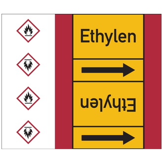 Rohrleitungsband, Ethylen, Rolle = 33 m - 33000x180 mm, Folie selbstklebend