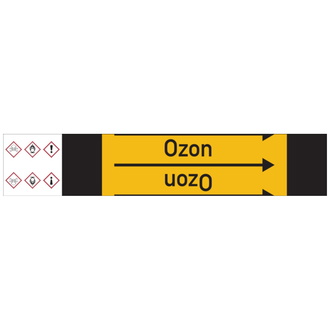 Rohrleitungsband, Ozon, Rolle = 33 m - 33000x105 mm, Folie selbstklebend