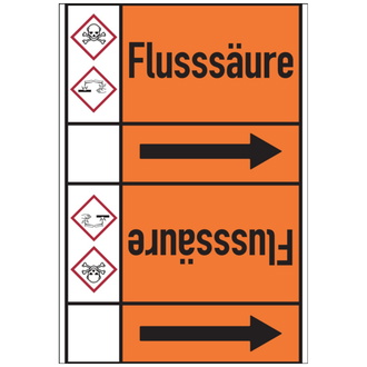 Rohrleitungsband, Flusssäure, Rolle = 33 m - 33000x105 mm, Folie selbstklebend